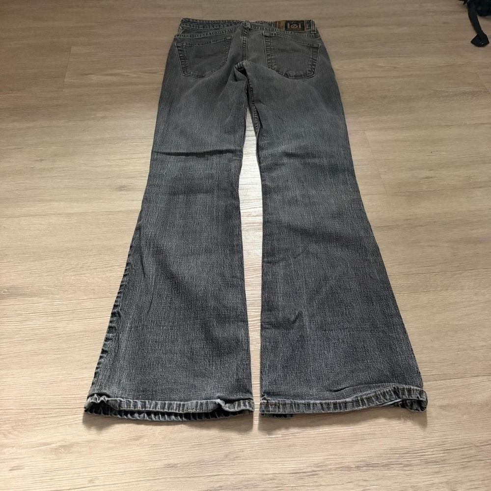 26x30 Black Grunge Bootcut Jeans Y2K 2000s Vintage - Picture 5 of 6